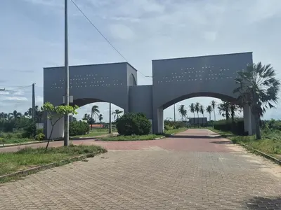 O edifício onde a casa de férias está situado