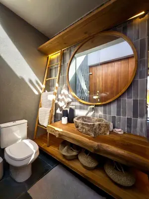 Uma casa de banho em Casa Saya Buthu Ini