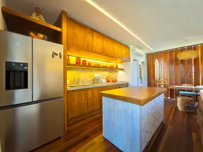 A cozinha ou kitchenette de Casa Saya Buthu Ini