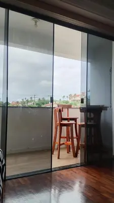 Uma varanda ou terraço em Apartamento 3 quartos avenida do futuro