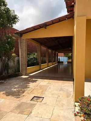 O edifício onde a casa de férias está situado