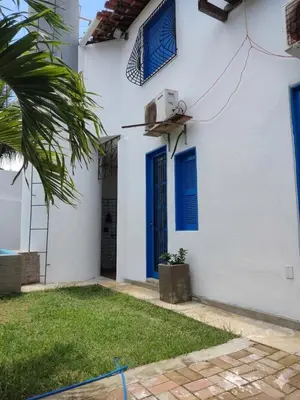 O edifício onde a casa de hóspedes está situado