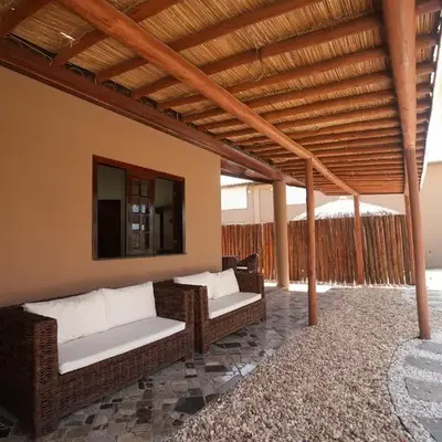 Beachfront Retreat with Pool and Garden