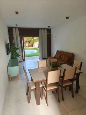 A planta de Casa Sol e mar Uruaú