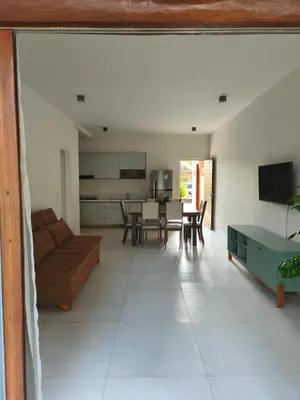 A planta de Casa Sol e mar Uruaú