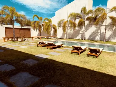 A piscina em ou perto de Beachousebrazil - Luxury Beach Vila Praia do Preá