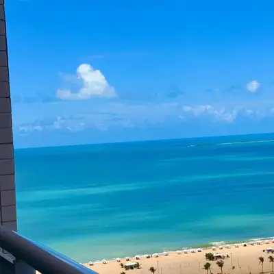 Apartamento Novo Vista para o Mar de Fortaleza
