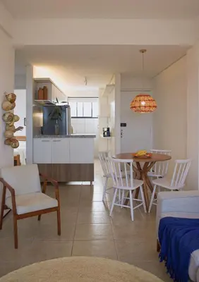 A cozinha ou kitchenette de Ap Futurinho