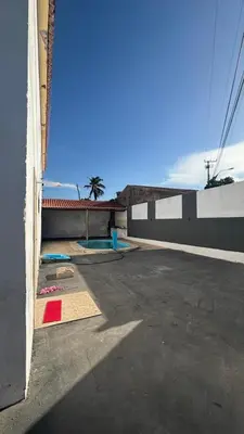 O edifício onde a casa de férias está situado