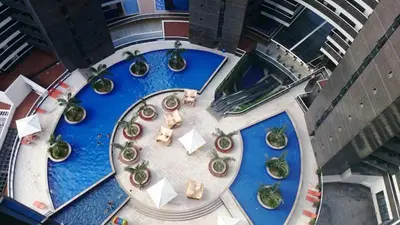 A planta de Landscape Apartment TC1502