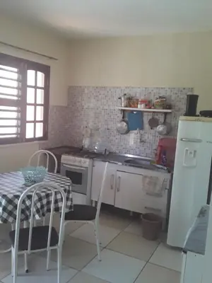A cozinha ou kitchenette de Apartamentos Veneza