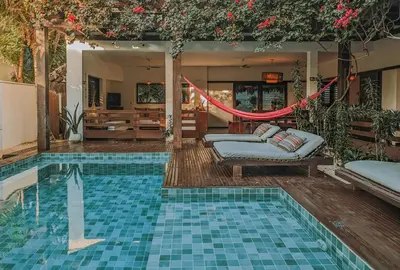 A piscina em ou perto de Villa Métisse