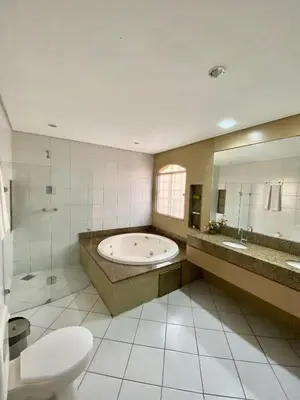 Uma casa de banho em Hotel Cocal