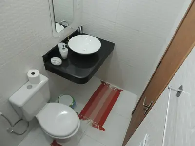Uma casa de banho em Nossa Casa em Jeri