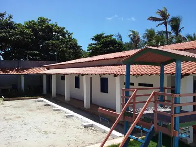 O edifício onde a estalagem está situado