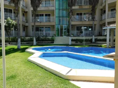 A piscina em ou perto de Blue Beach Apartments