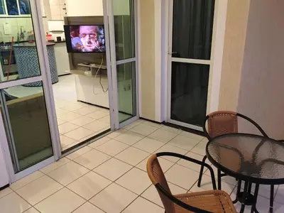 A cozinha ou kitchenette de Blue Beach Apartments