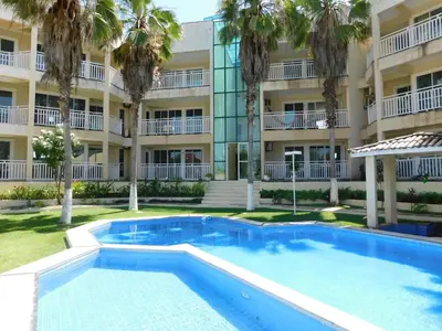 A piscina em ou perto de Blue Beach Apartments