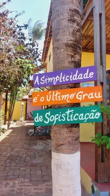 Um certificado, prémio, placa ou documento mostrado em Pousada Canoa Beach