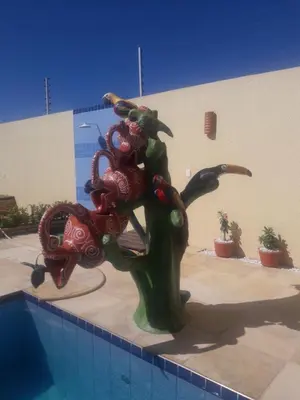A piscina em ou perto de Chalés 4 Estações