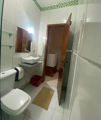 Uma casa de banho em Pousada Munguba