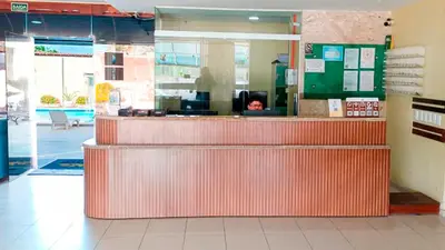 A planta de Golden Beach Hotel