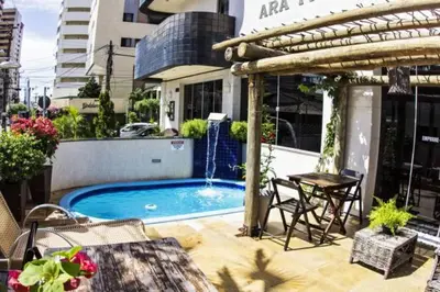 A piscina em ou perto de Ara Mar Praia Hotel