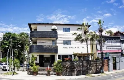 O edifício onde o hotel está situado