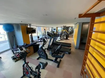 O centro de fitness e/ou as comodidades de fitness de Terraços do Atlantico - Beira mar de Iracema