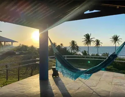 Paisagem natural perto da casa de férias