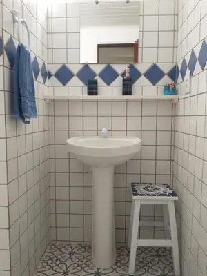 Uma casa de banho em Vila Beija-flor