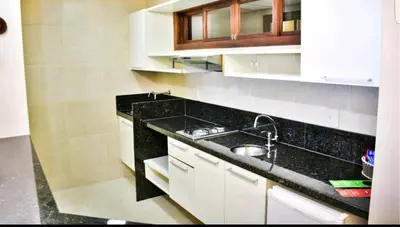 A cozinha ou kitchenette de Manacá Apartamentos , Kariri Beach , Cumbuco