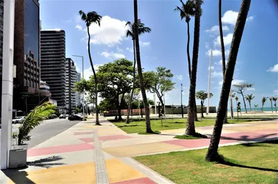 A planta de Seaflats Iracema Residence