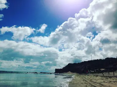 Paisagem natural perto da casa de férias