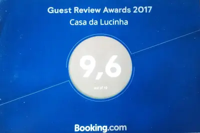Um certificado, prémio, placa ou documento mostrado em Pousada Casa da Lucinha