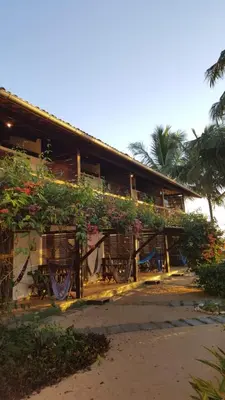O edifício onde o hotel está situado