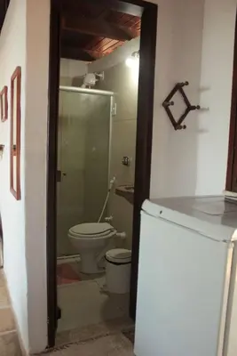 Uma casa de banho em Cabôco Sonhadô Passeios Náuticos e Pousada