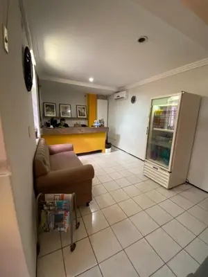 A cozinha ou kitchenette de Center 1 Hotel