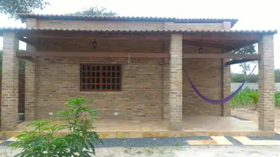 O edifício onde a casa de férias está situado