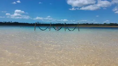 Paisagem natural perto da casa de férias