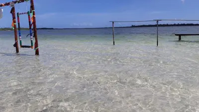 Paisagem natural perto da casa de férias