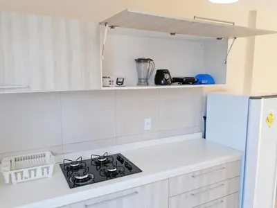A cozinha ou kitchenette de Residence Cumbuco Paradise Beach