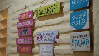 A planta de Casa de Praia no Porto das Dunas