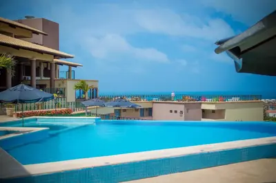 A piscina em ou perto de Hotel Santuário das Águias by Nobile