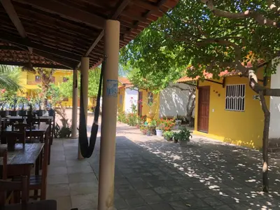 Um restaurante ou outro lugar para comer em Pousada Águas Claras