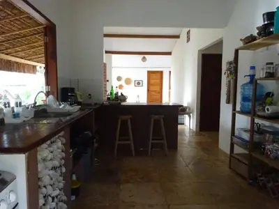 A cozinha ou kitchenette de Os Navegantes B