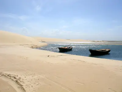 Paisagem natural perto das estalagens