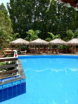 A piscina em ou perto de Pousada e Restaurante Lagoa Azul