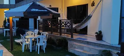 O edifício onde o apartamento está situado