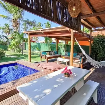 La Villa Tropicale linda casa pertinho do mar !